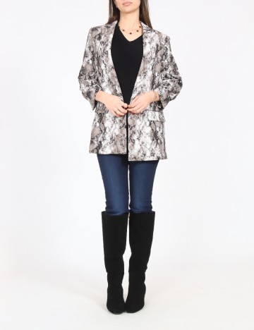 Blazer C&A, imprimeu sarpe