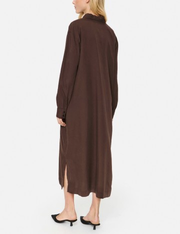 Rochie medie Saint Tropez, maro