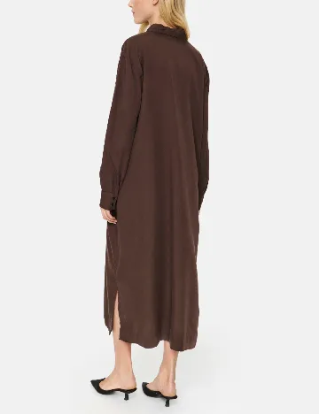 Rochie medie Saint Tropez, maro