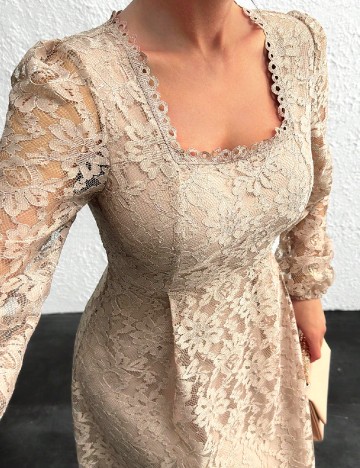 Rochie lunga SHEIN, maro