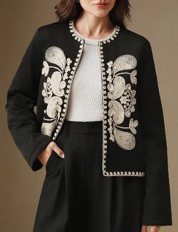 Blazer Anewsta, negru