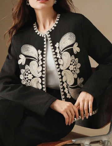 Blazer Anewsta, negru