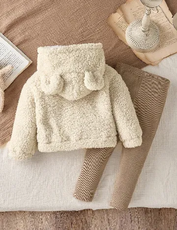 Compleu Shein Kids, crem