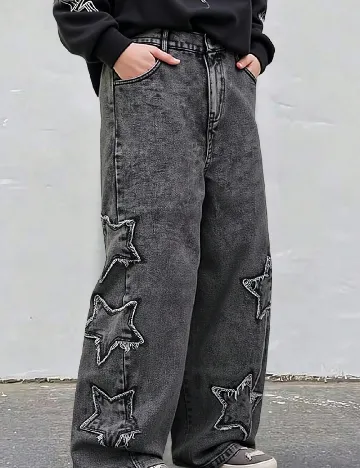 Blugi Shein Kids, gri