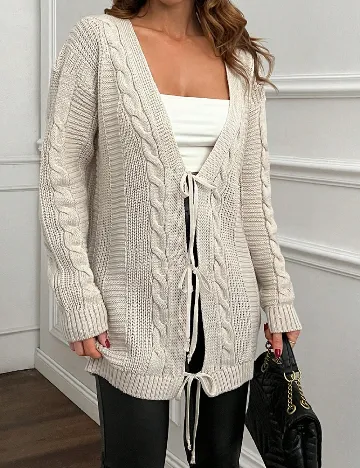 Cardigan SHEIN, bej