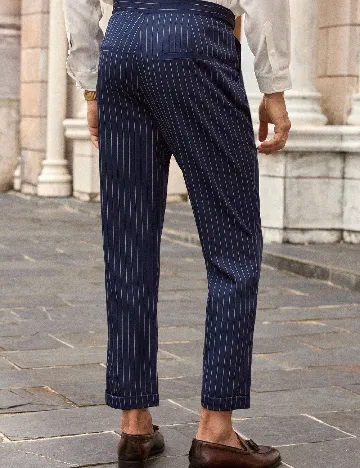 Pantaloni SHEIN, bleumarin