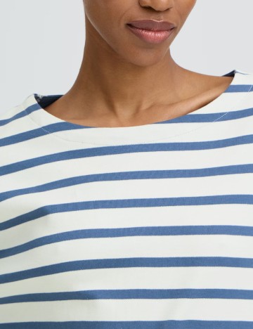 Bluza b.young, alb/albastru