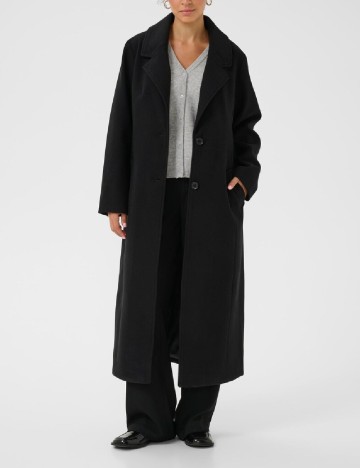 Palton Cream, negru