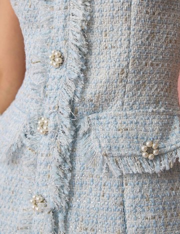 Rochie scurta SHEIN, bleu