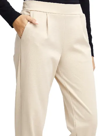 Pantaloni Ichi, ecru