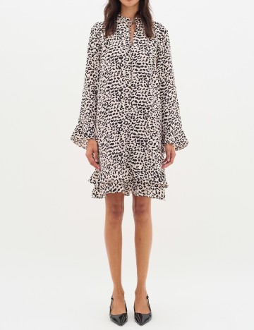 Rochie scurta InWear, animal print