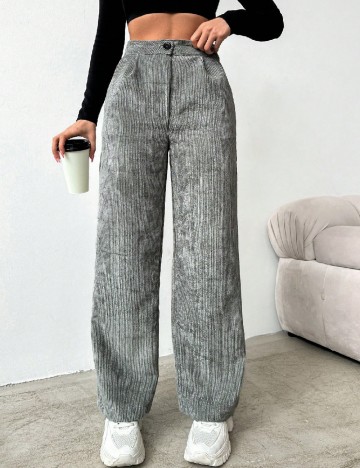 Pantaloni SHEIN, gri