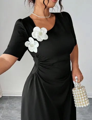 Rochie lunga SHEIN CURVE, negru