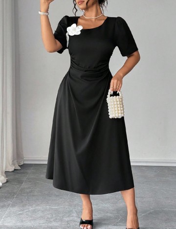 Rochie lunga SHEIN CURVE, negru