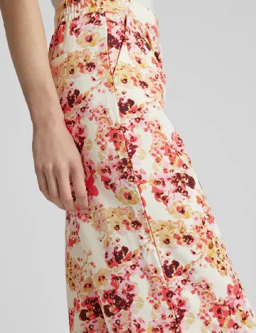 Pantaloni Ichi, floral