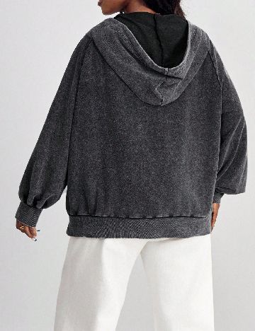 Hanorac SHEIN CURVE, gri