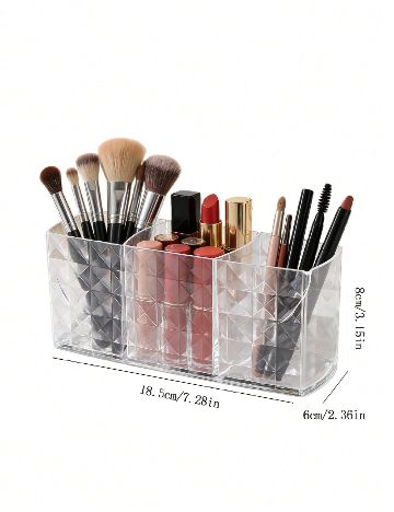 Organizator makeup SHEIN, transparent