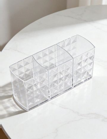 Organizator makeup SHEIN, transparent