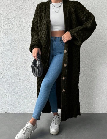 Cardigan SHEIN, verde