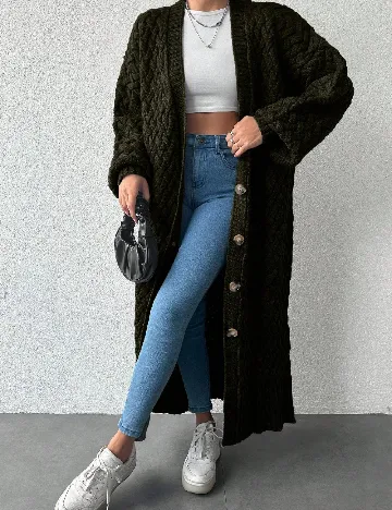 Cardigan SHEIN, verde