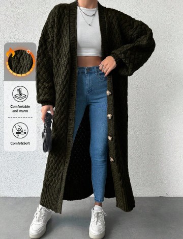 Cardigan SHEIN, verde