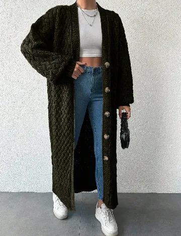 Cardigan SHEIN, verde