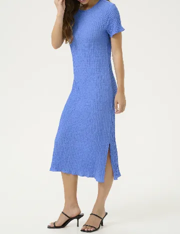 Rochie medie Kaffe, albastru