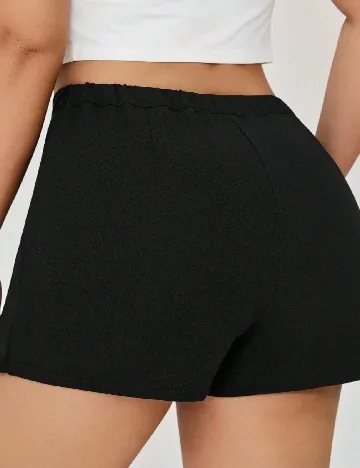 Fusta pantalon SHEIN CURVE, negru