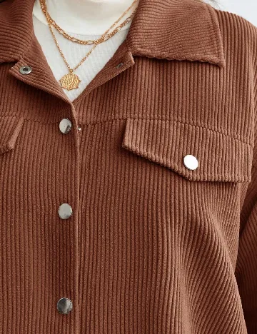 Camasa SHEIN CURVE, maro