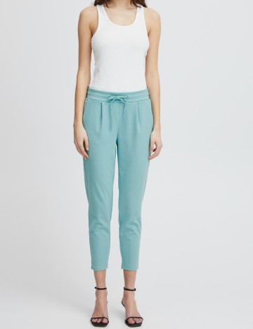 Pantaloni Ichi, albastru