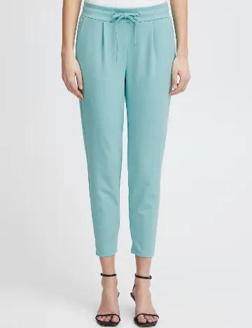 Pantaloni Ichi, albastru