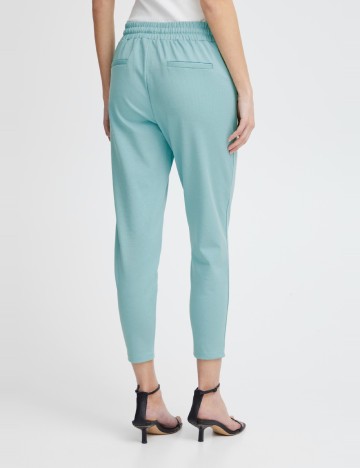 Pantaloni Ichi, albastru