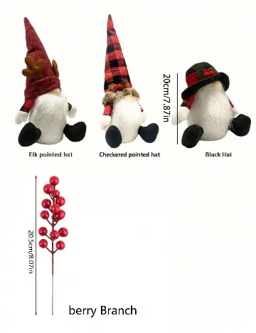 Gnom decorativ SHEIN, mix culori