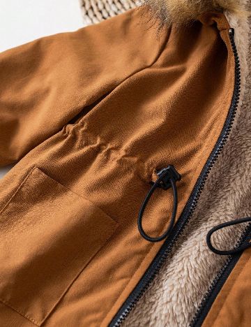 Geaca Shein Kids, maro