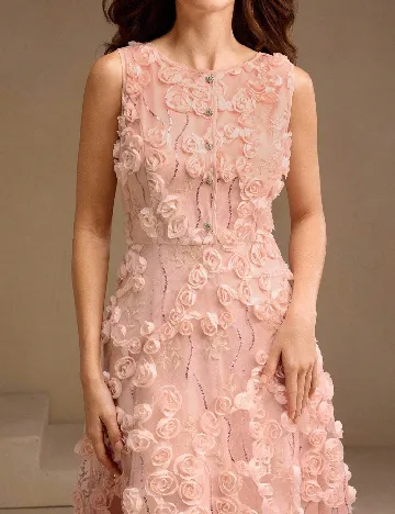 Rochie medie SHEIN, roz