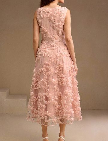 Rochie medie SHEIN, roz