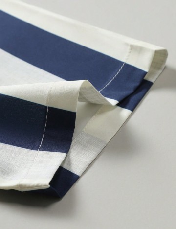 Compleu SHEIN, ecru/bleumarin