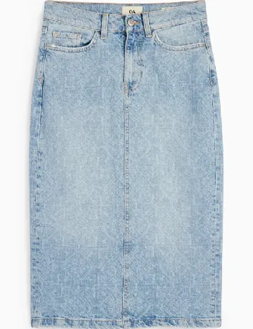 Fusta C&A, albastru