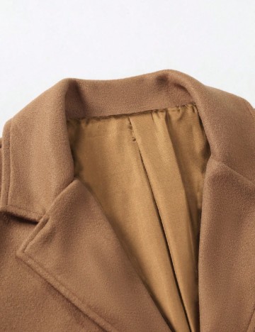 Palton SHEIN Plus Size Men, maro