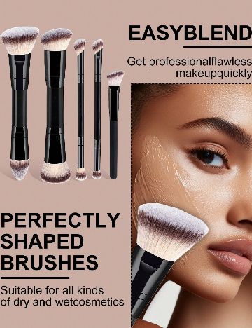 Set pensule 5 bucati SHEIN, negru