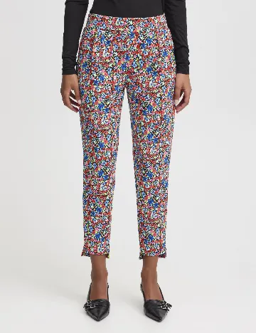 Pantaloni Ichi, mix culori