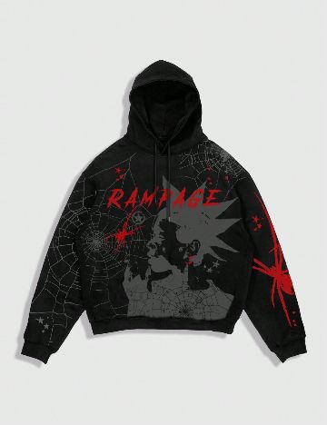 Hanorac Romwe, negru