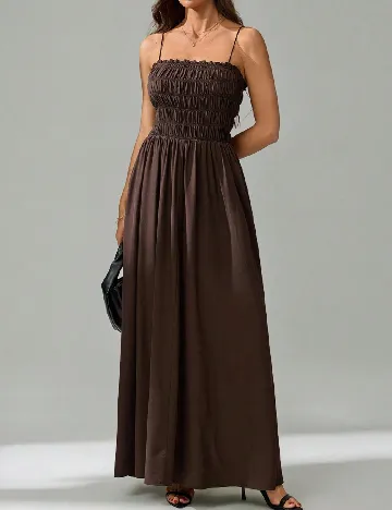 Rochie lunga SHEIN, maro