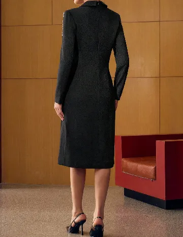 Rochie medie MOTF, negru