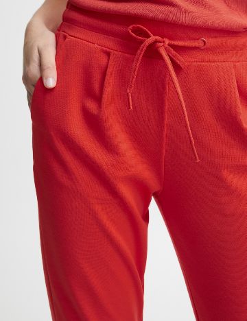 Pantaloni Ichi, rosu