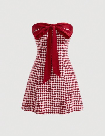 Rochie scurta SHEIN, rosu