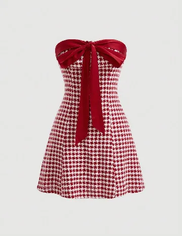 Rochie scurta SHEIN, rosu