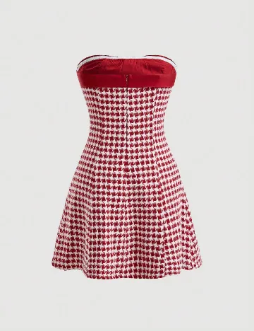 Rochie scurta SHEIN, rosu