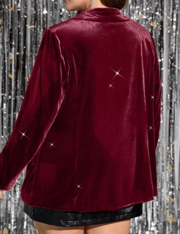 Sacou SHEIN CURVE, visiniu