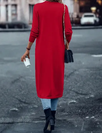 Cardigan SHEIN, rosu